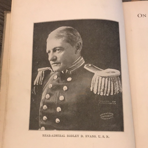 Antiquarian book On Board A U.S. Battleship first edition 1909 historical - Picture 5 of 16